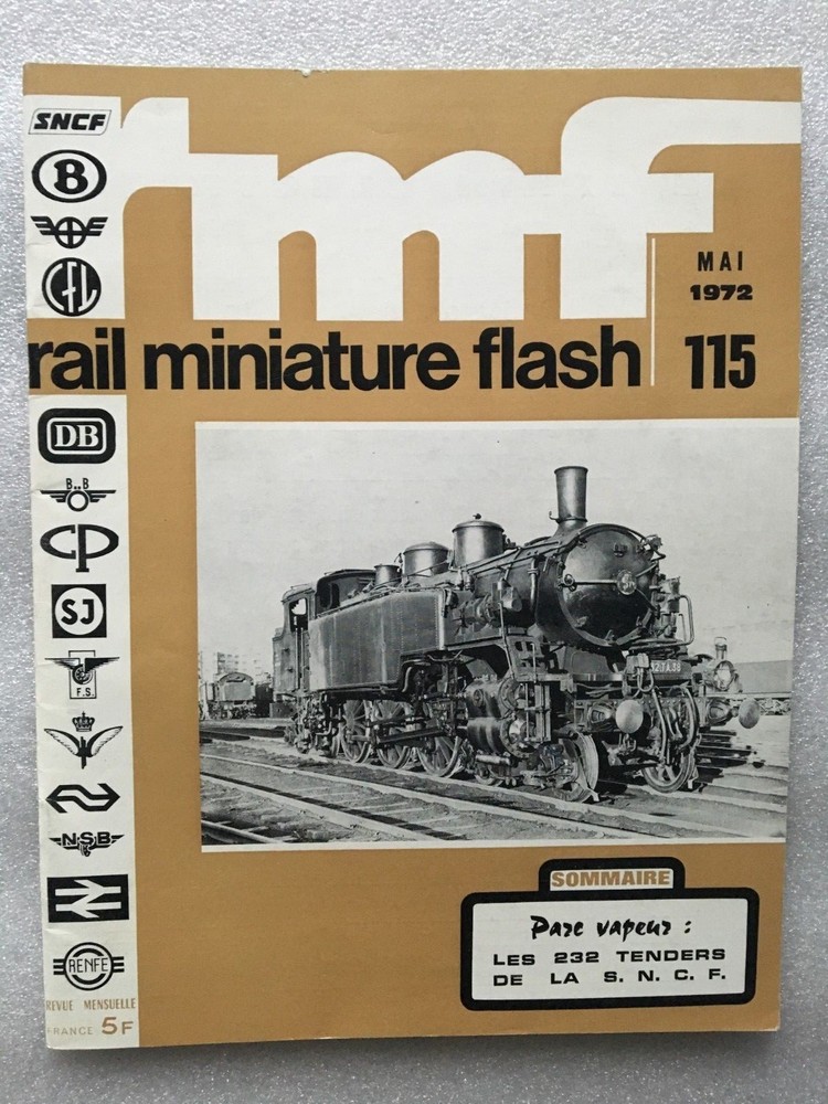 Rail Miniature Flash Magazine No.115 May 1972.