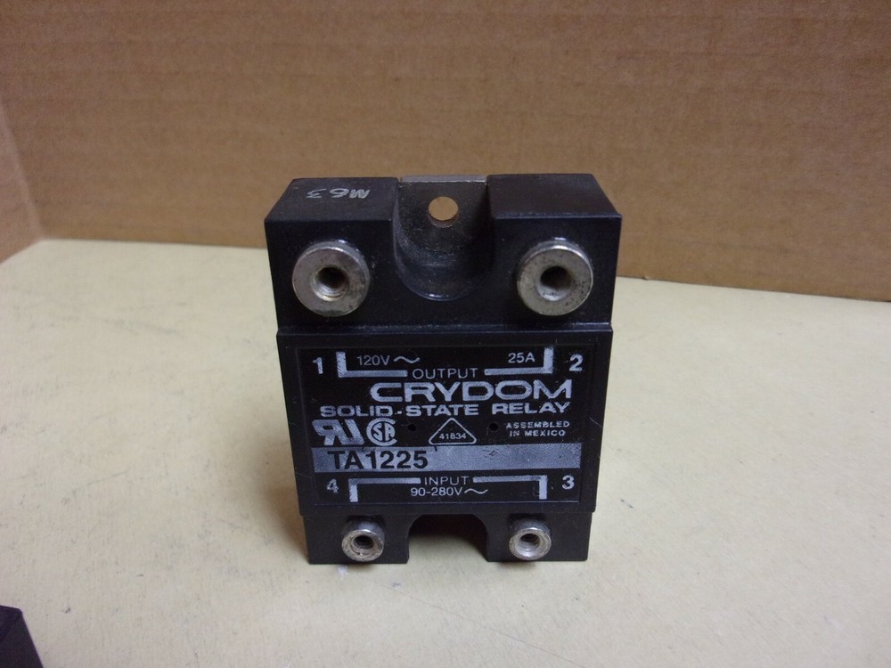 Crydom Solid-State Relay TA1225 , lot of 2 , used