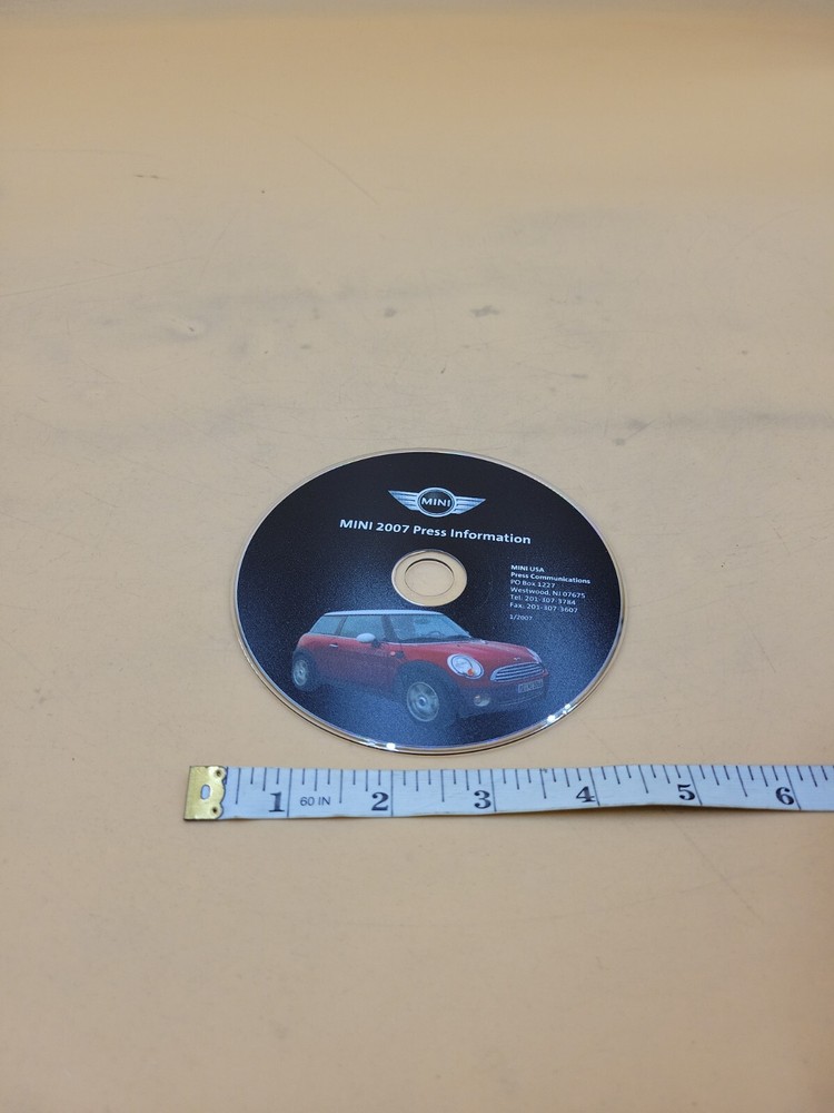 2007 MINICOOPER USA MEDIA PRESS INFORMATION RELEASE CONTENT CD ROM ONLY