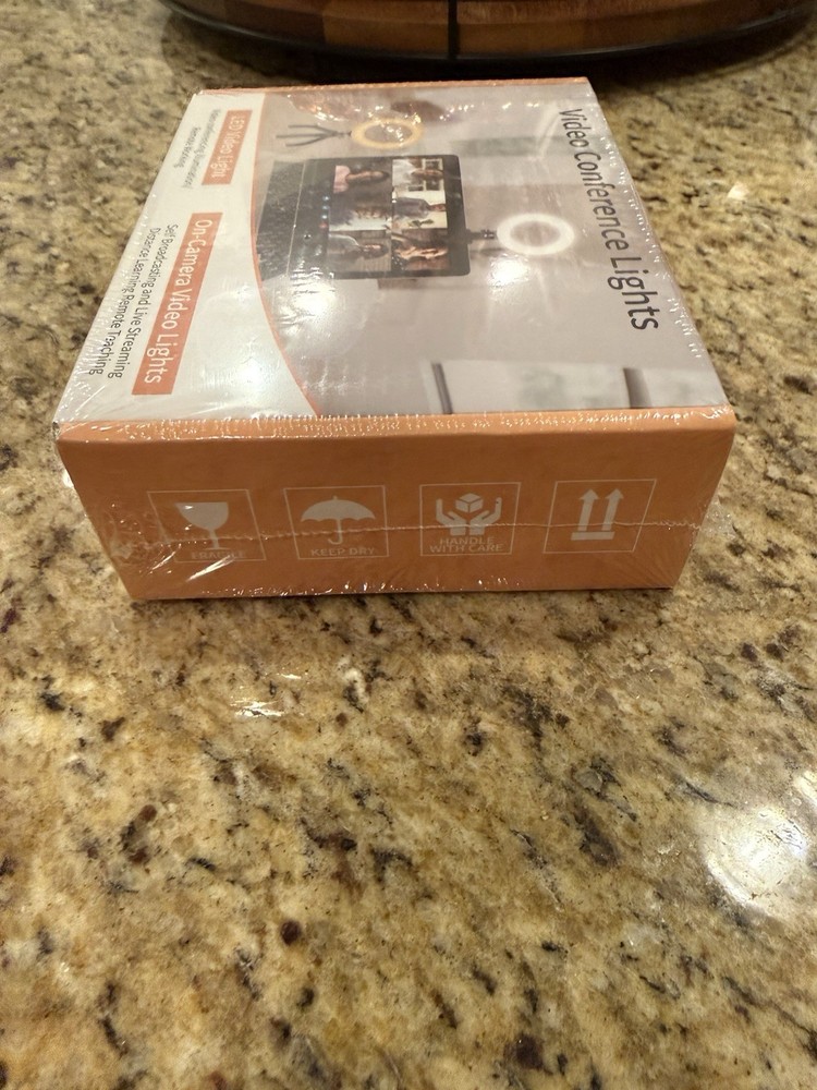 Clip-On Video Conference Lighting Kit with 5 Color Modes - USB Powered & Compact