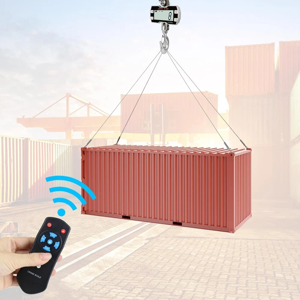 Heavy Duty 2000Kg Crane Scale with Remote - 2 Ton Digital Hanging Scale