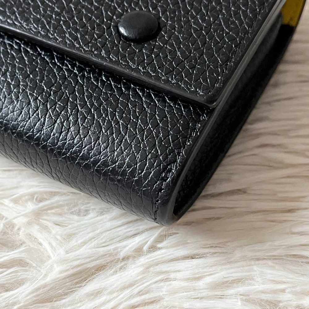 CELINE Large Flap Multi Function Long Wallet From Japan
