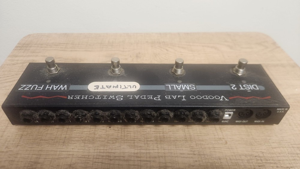 Voodoo Lab Pedal Switcher 4-Way Bypass Looper