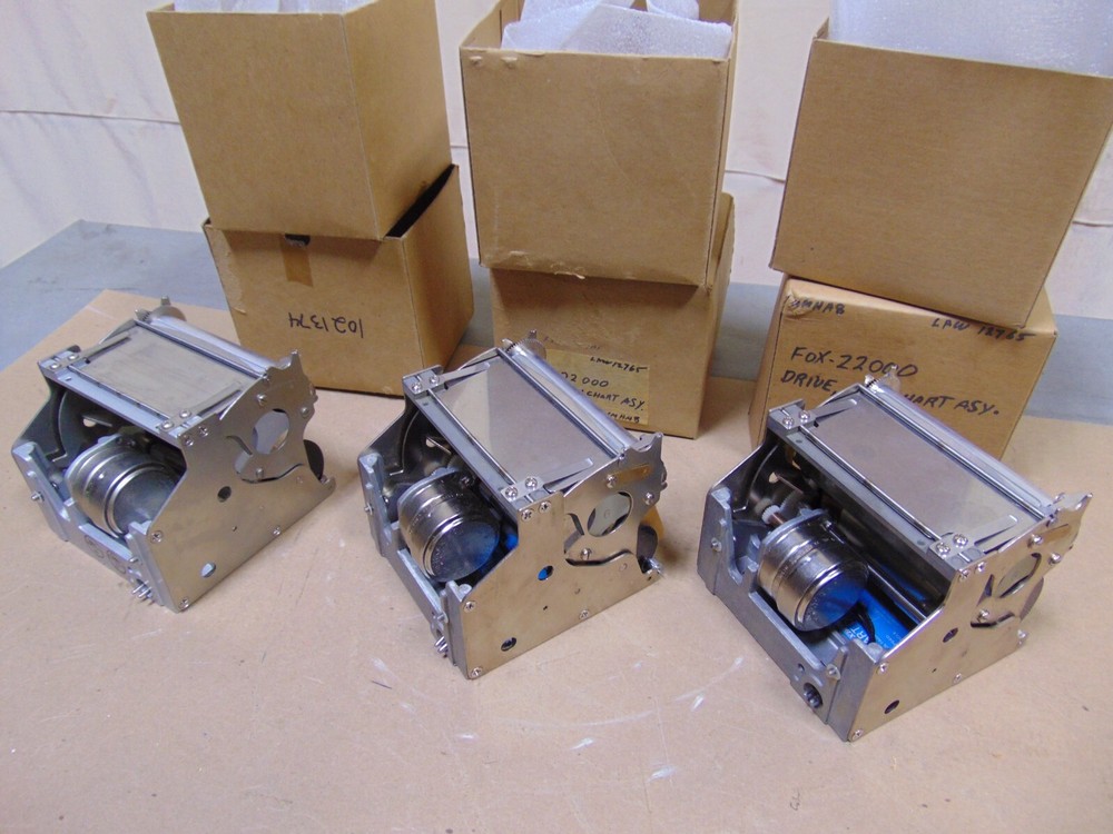 3 New Foxboro Roll Chart Drive Assembly Part