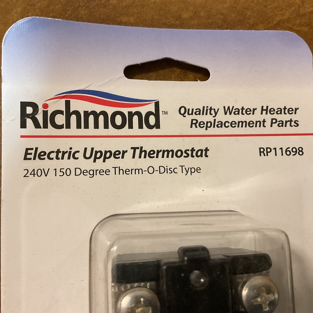 RICMOND Electric Upper Thermostat.. RP 11689. NEW.