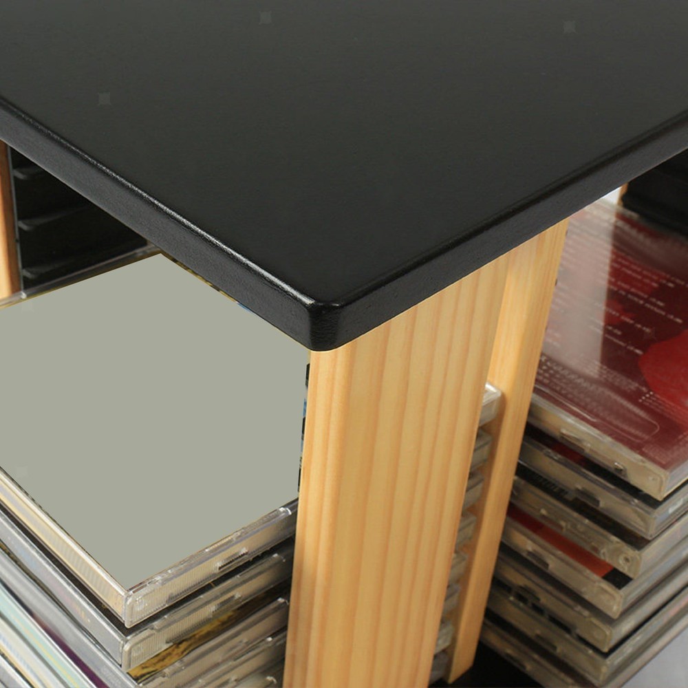 Desktop CD Storage Rack Saving Organizer Desktop DVD Media Disc Stand
