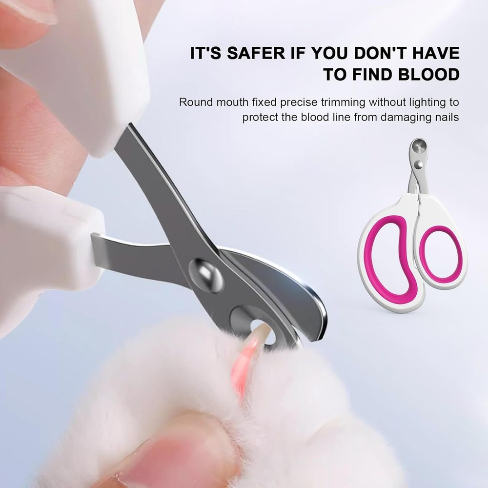 Beginner-Friendly Cat Nail Clipper - Sharp, Durable & Safe for Small Pets