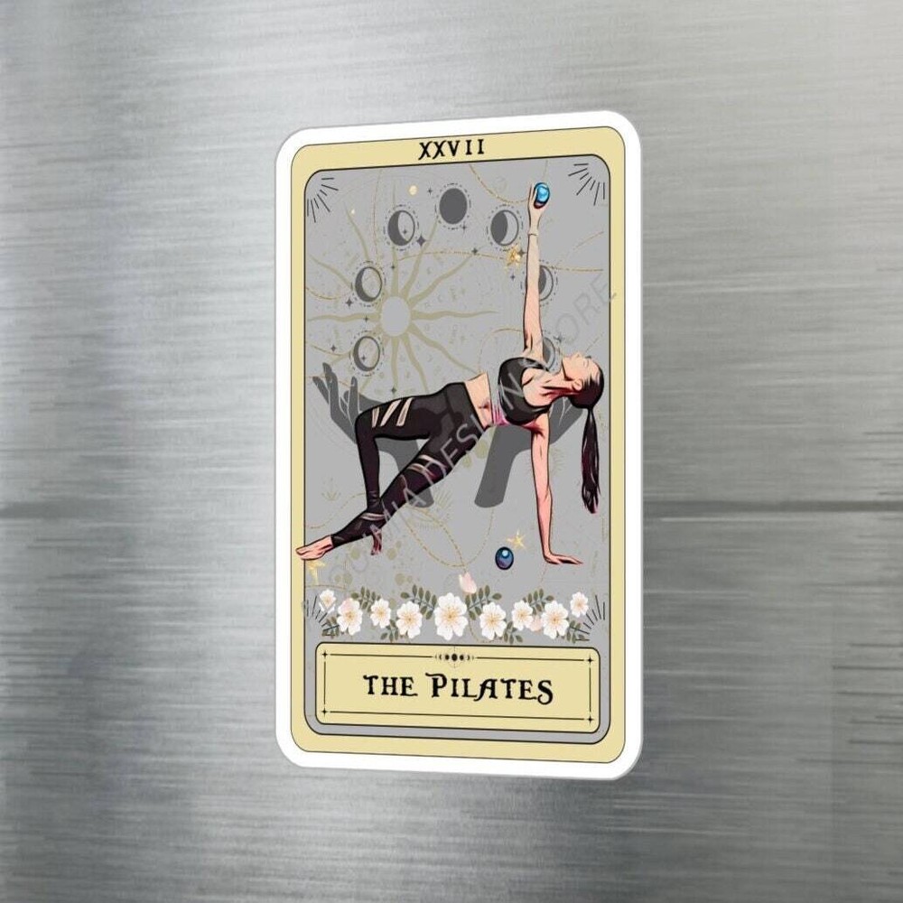The Pilates Tarot Card Sticker