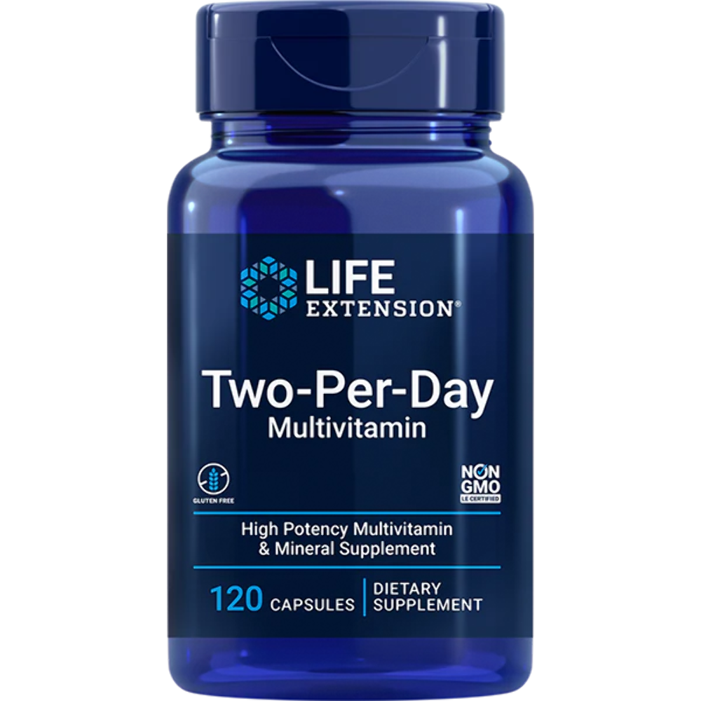 Life Extension Two-Per-Day Multivitamin 3 Pack