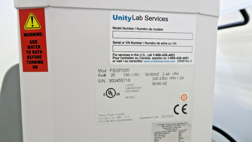 Fisher Scientific GPD05 Digital Water Bath