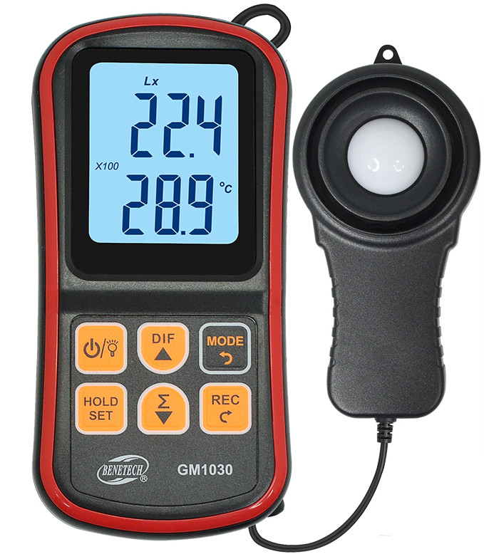 GM1030 Digital Handheld Light Meter Split Type Lux Meter