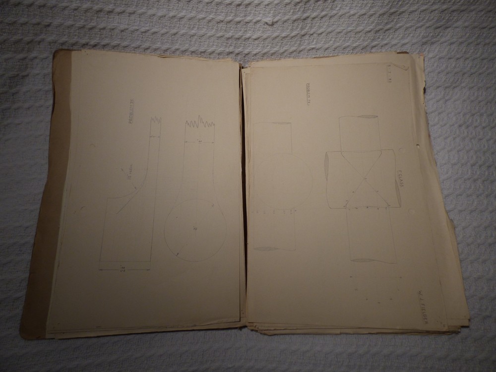 Post-WW2 1940s 1950s Royal Navy Engineering Training Notes Ephemera