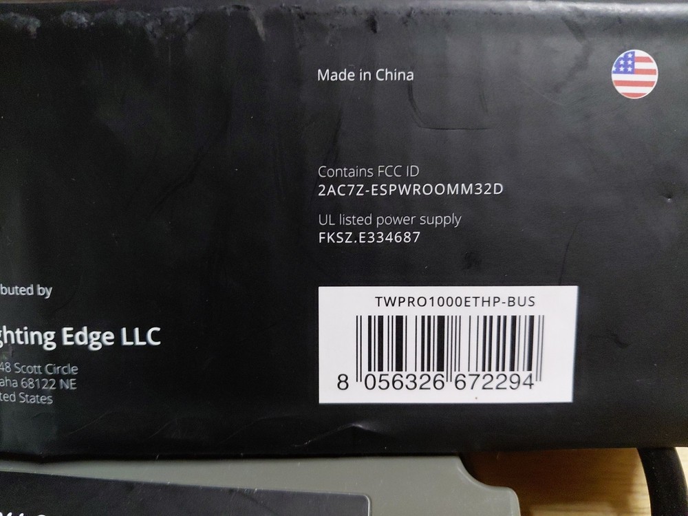 Twinkly Pro 4-Port Controller (Open Box) Twpro1000ethp-bus