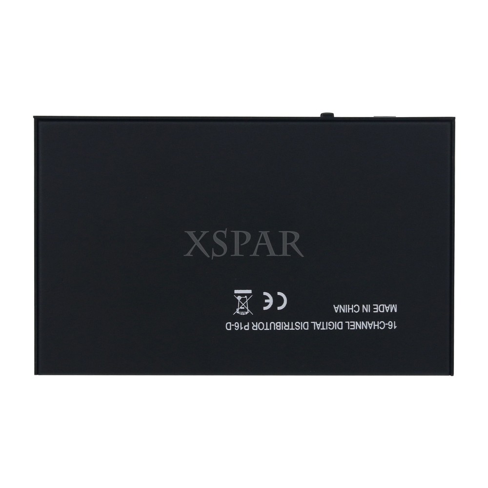 P16D 16-Channel Digital Distribution Module 24Bit Digital Splitter with Adapter