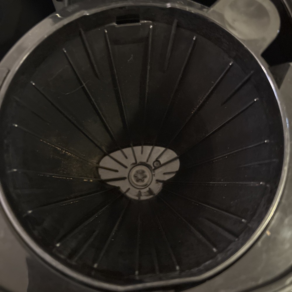 Farberware Programmable 5-Cup Filter Coffee Machine Black Silver Glass Carafe