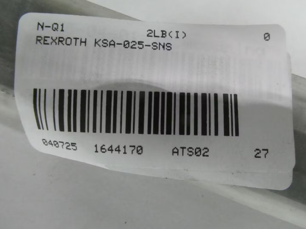 Rexroth KSA-025-SNS Linear Guide 381mm