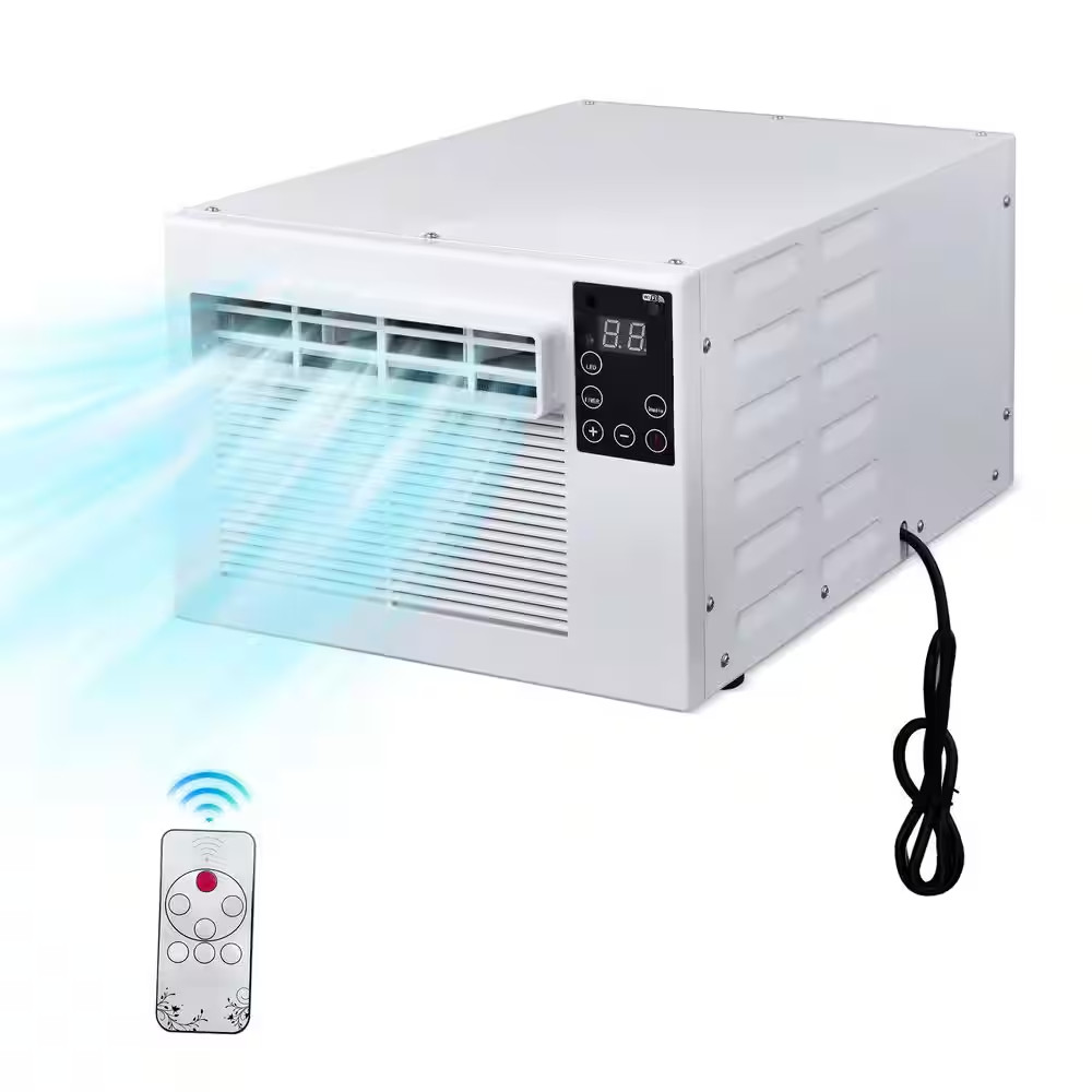 2,500 BTU Portable Air Conditioner Cools 45 Sq.Ft. with Dehumidifier and Remote