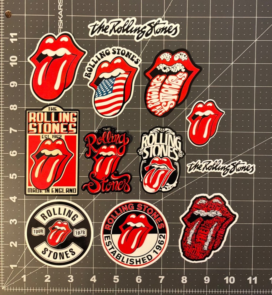 Rolling Stones Stickers Multiple Options Available, Pick One