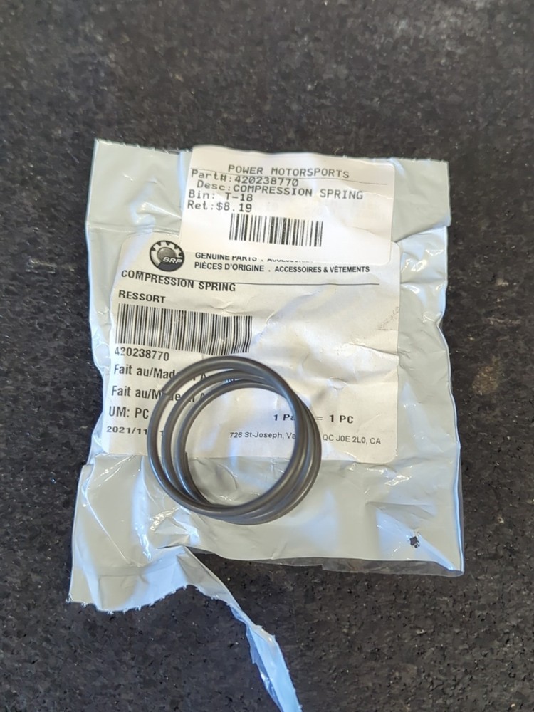 Can-Am Spyder Compression Spring 420238770 Fitment ⬇️