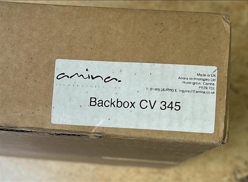 Amina Backbox CV345 for invisible loudspeaker