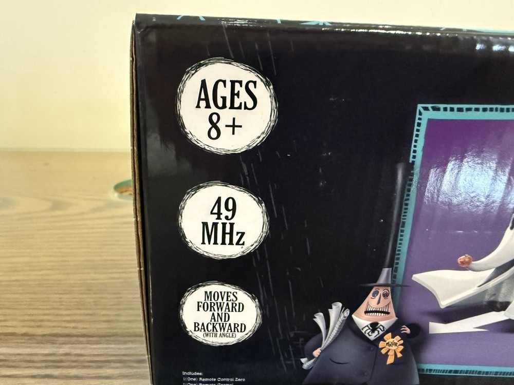 Disney Nightmare Before Christmas: ZERO Remote Control Figure -49 MHz-