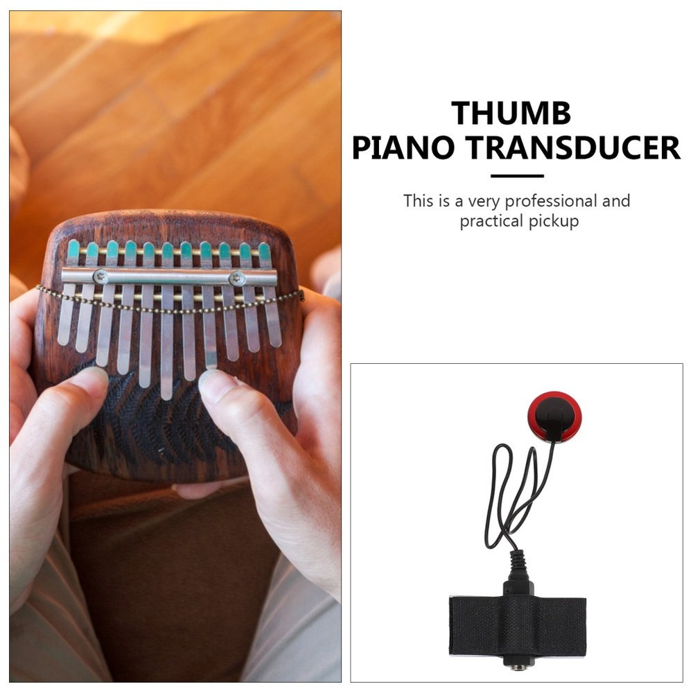 1 Set Universal Instrument Pickup Practical Thumb Piano Pickup Accessory