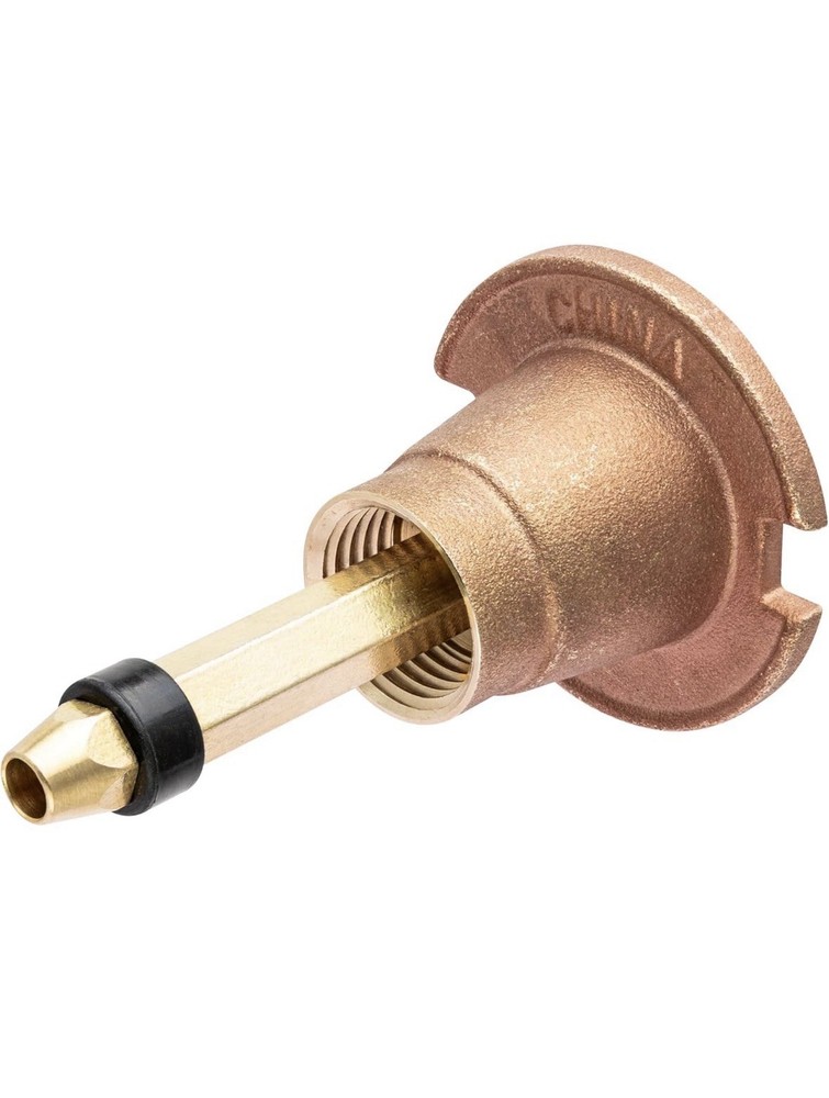 Orbit 54072 Brass Pop-Up Flush Head Sprinkler with Quarter Pattern Spray Nozzle
