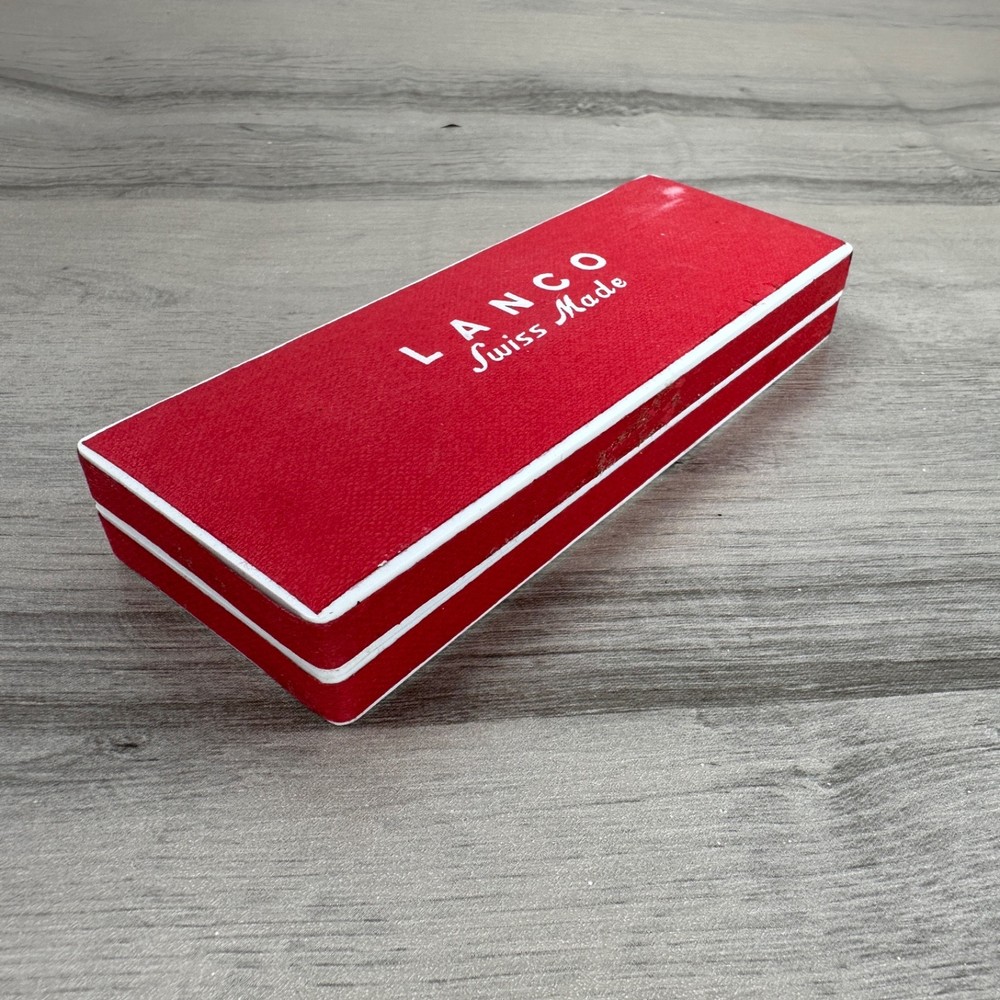 Vintage Lanco Watch Box Mint!