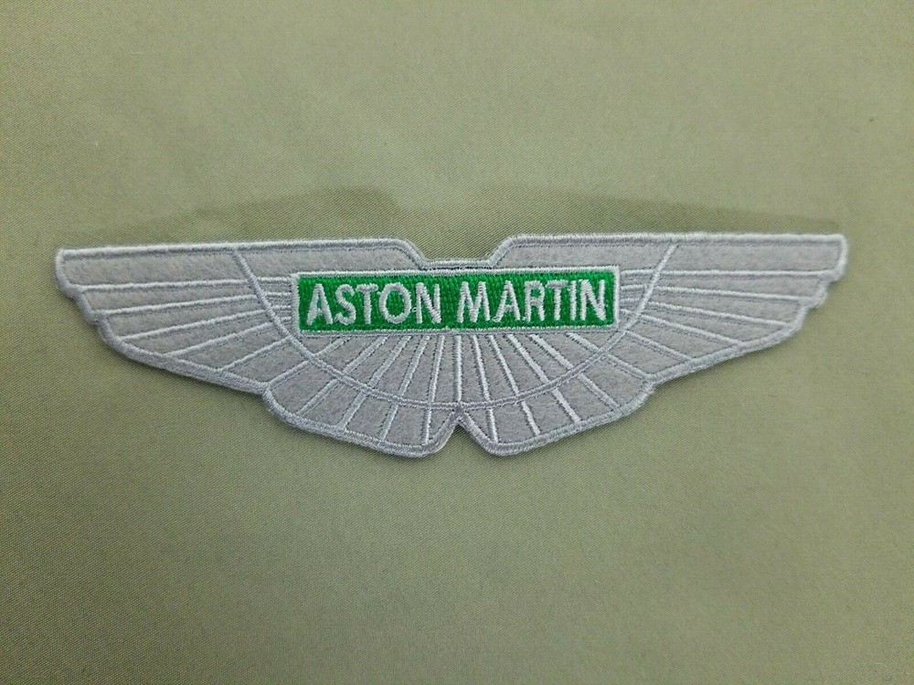 Aston Martin Embroidered Iron On Automotive Patch