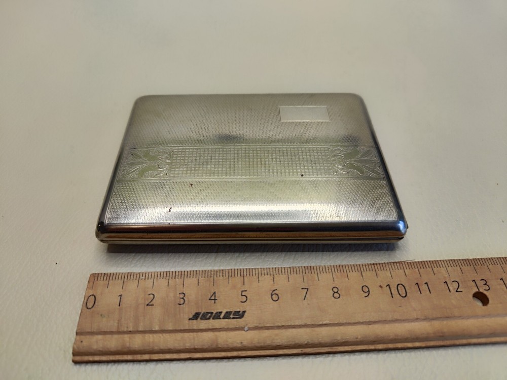 Collectible Vintage Cigarette Case USSR Soviet 1960s