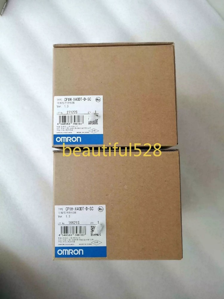 1pcs Omron CP1H-X40DT-D-SC Programmable Controller