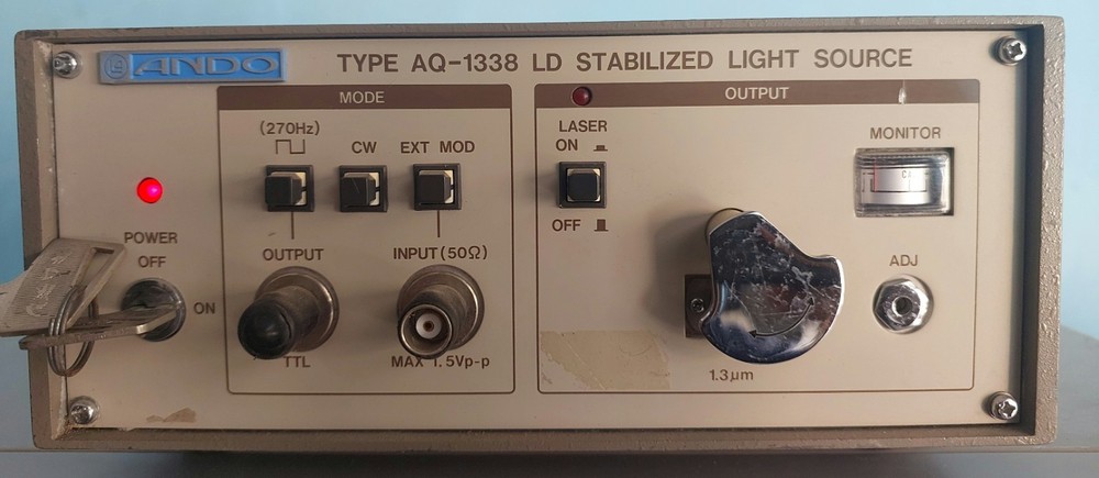 Ando Type AQ-1338 LD Stabilized Light Source