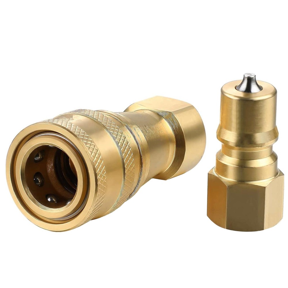 Reliable 1Pack 1/4" Quick Disconnect Coupler Valve for Carpet Extractors