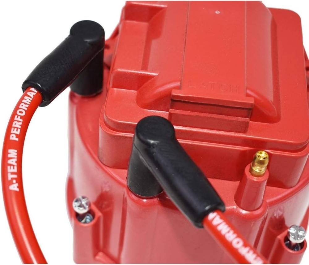 6-Cylinder Silicone Spark Plug Wire Set - 8.0mm Red