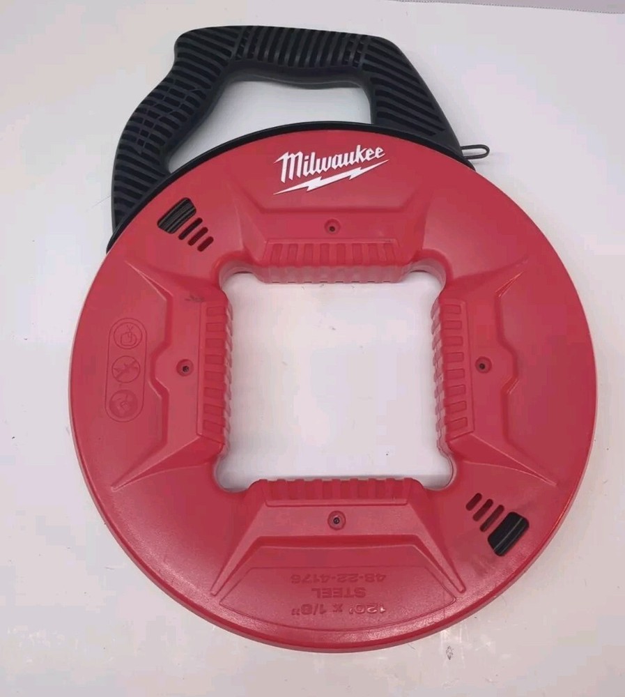 Milwaukee 48-22-4176 Fish Tape Electrical Cable Puller Pulling Tool Steel