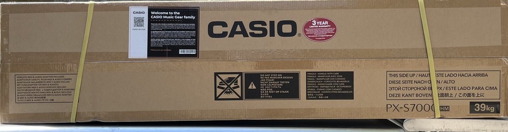 Casio PX-S7000HM 88-key Digital Piano - Harmonious Mustard