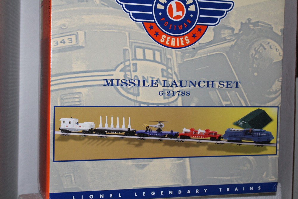 LIONEL #21788 PWC MISSILE LAUNCH SET (REMAKE)