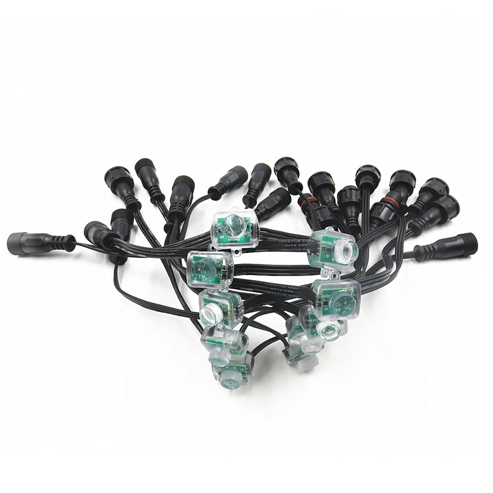 X-connect Pigtails , Extension cords, Null Pixels, Power T's, End caps.