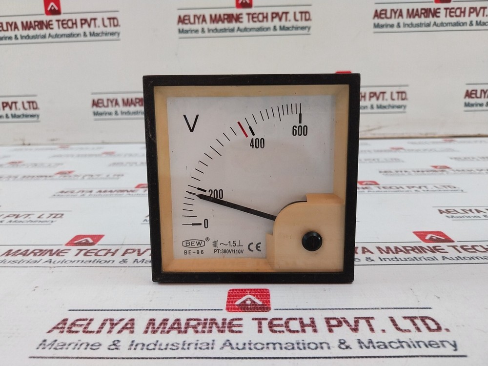 BEW BE-96 Analog Volt Meter 0-600V