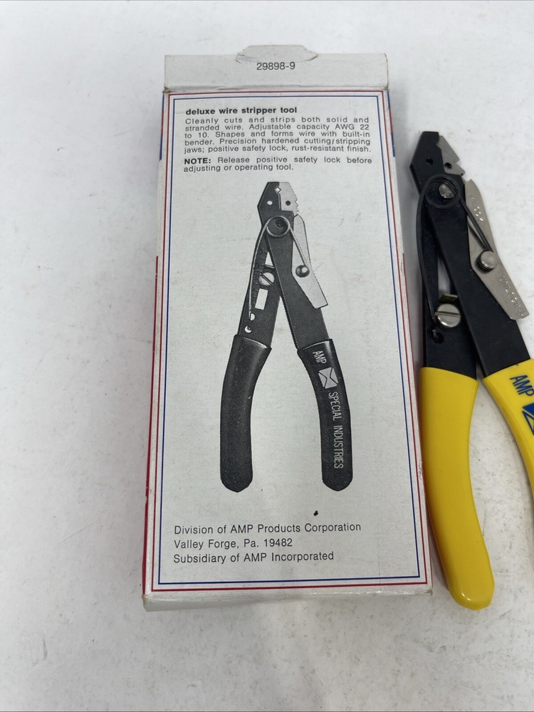 AMP Special Industries Wire Stripper Instrument Part #29888-9