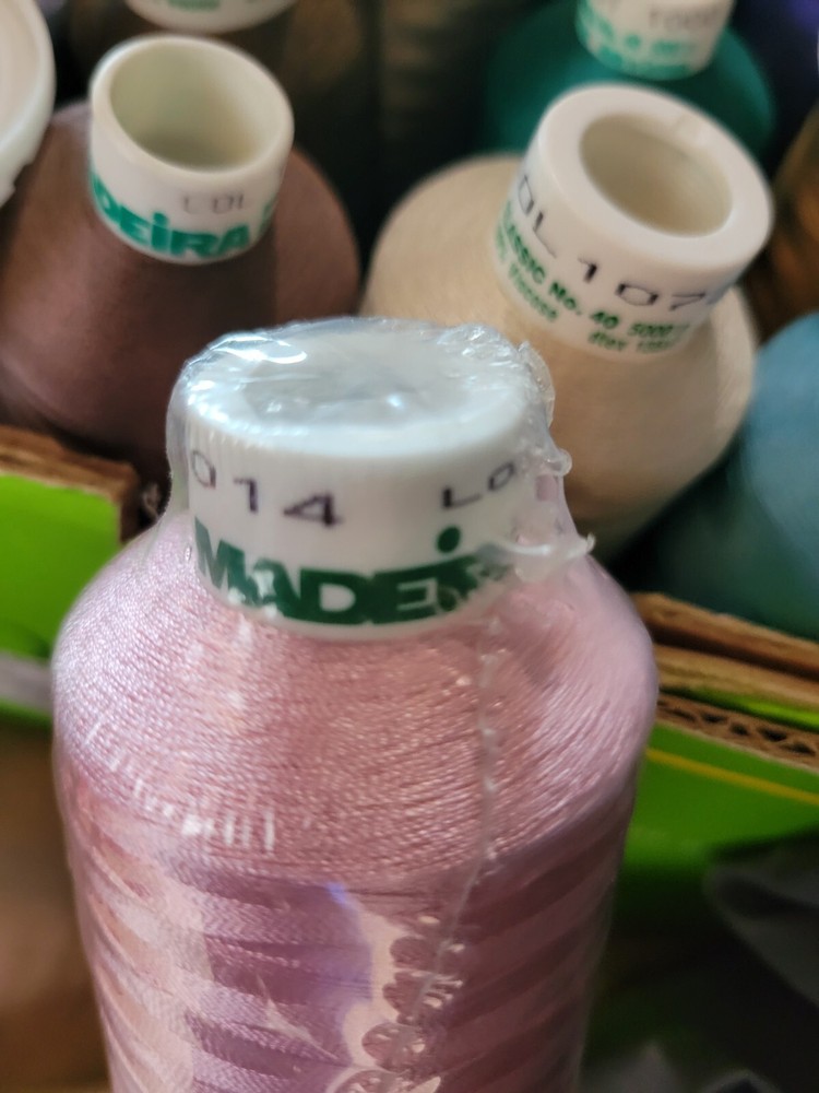 mederia embroidery thread 5000 yard spools