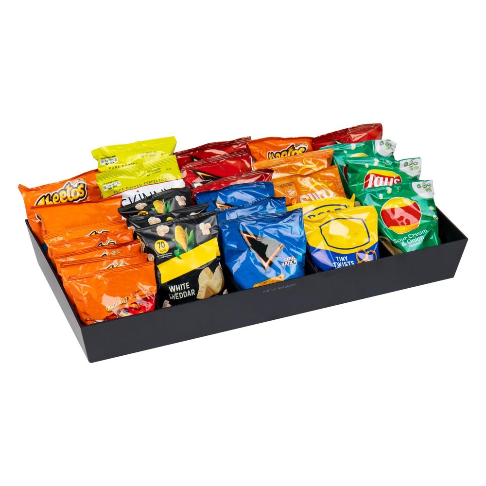 Mind Reader 5-Compartment Snack Tray Countertop Organizer Pantry Breakroom Kitch