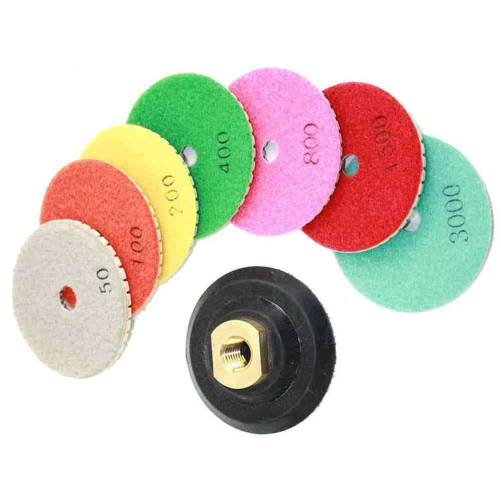 Specialty Diamond E3SET 3 Inch Diamond Polishing Pad Set