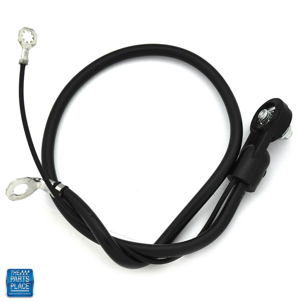 1972 Cutlass D Battery Cable Negative V8 350 CI Side Post EA