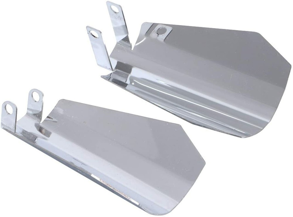 Chrome Handle Bar Hand Guards Wind Protector Fit For Harley Touring Road King