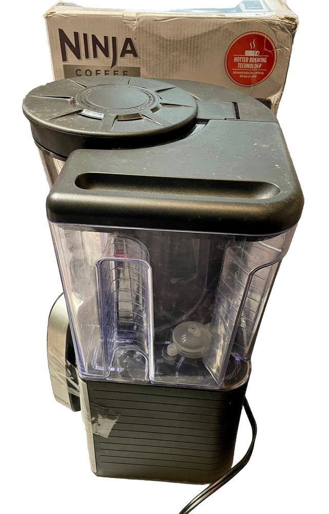 Ninja CE251 Silver 12-Cup Programmable Brewer Coffee Maker Used TESTED WORKING