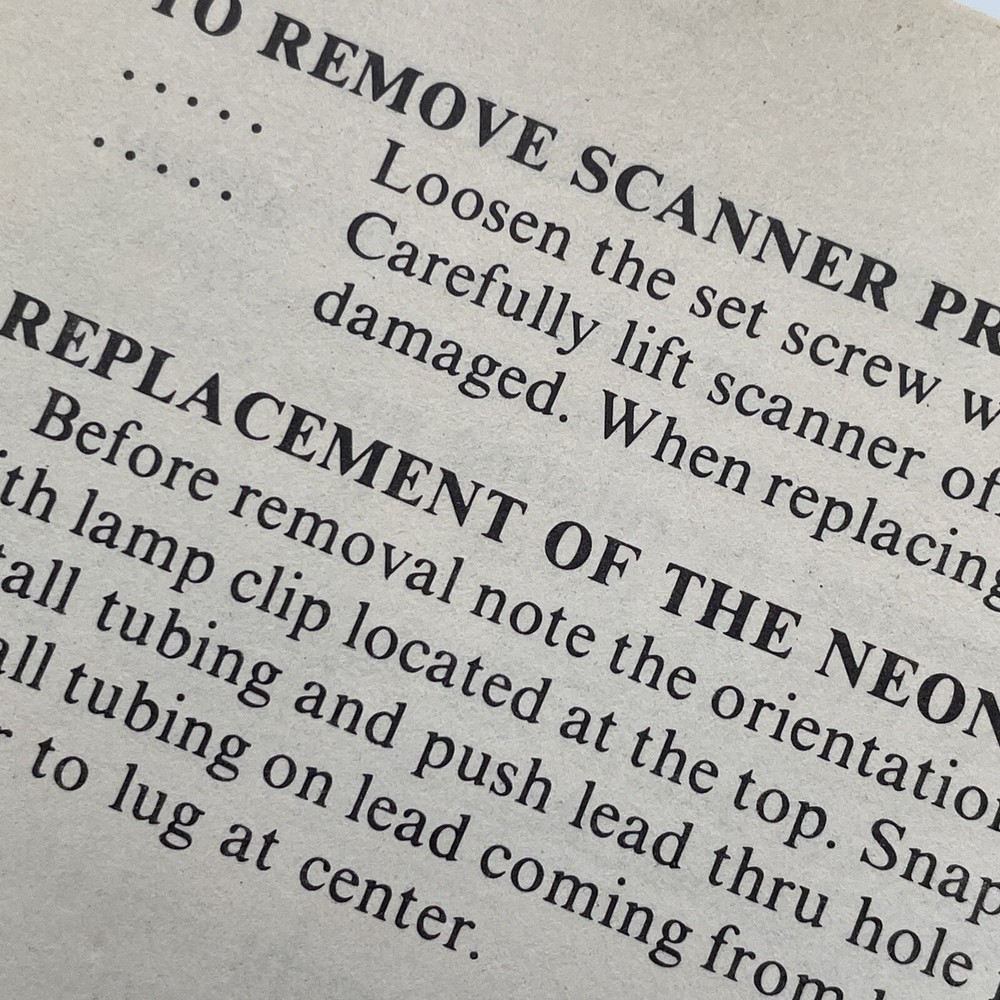 Ray Jefferson Fish Flasher Model 70 Bubblebee Instruction Handbook Schematic