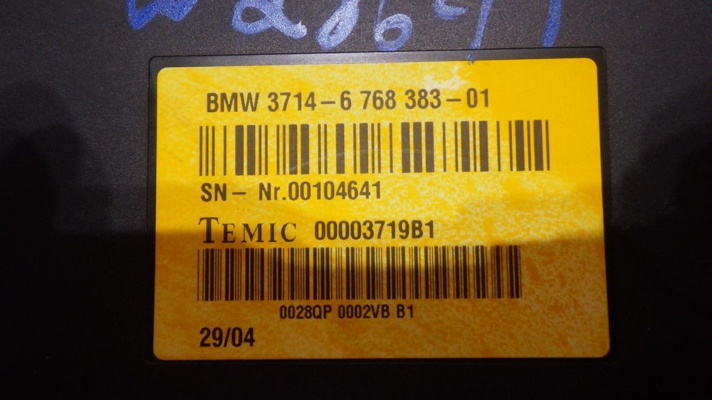 05 BMW 645i Dynamic Drive Control Module 37146768383
