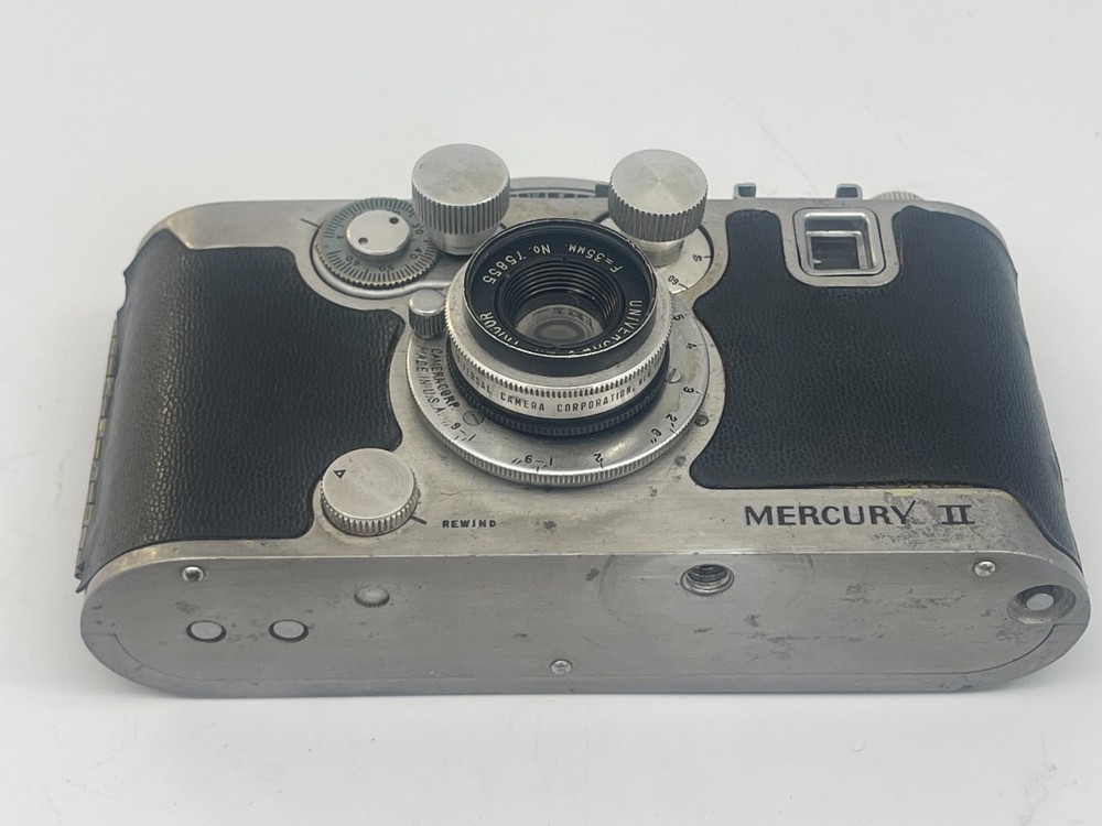 Universal Mercury II CX Rotary Shutter Half Frame 35mm Film Camera
