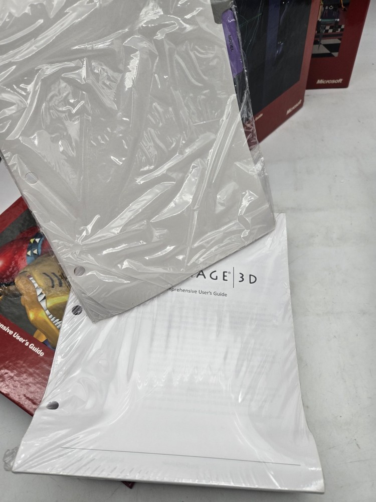 Vintage Softimage 3d Reference Manuals Windows Nt